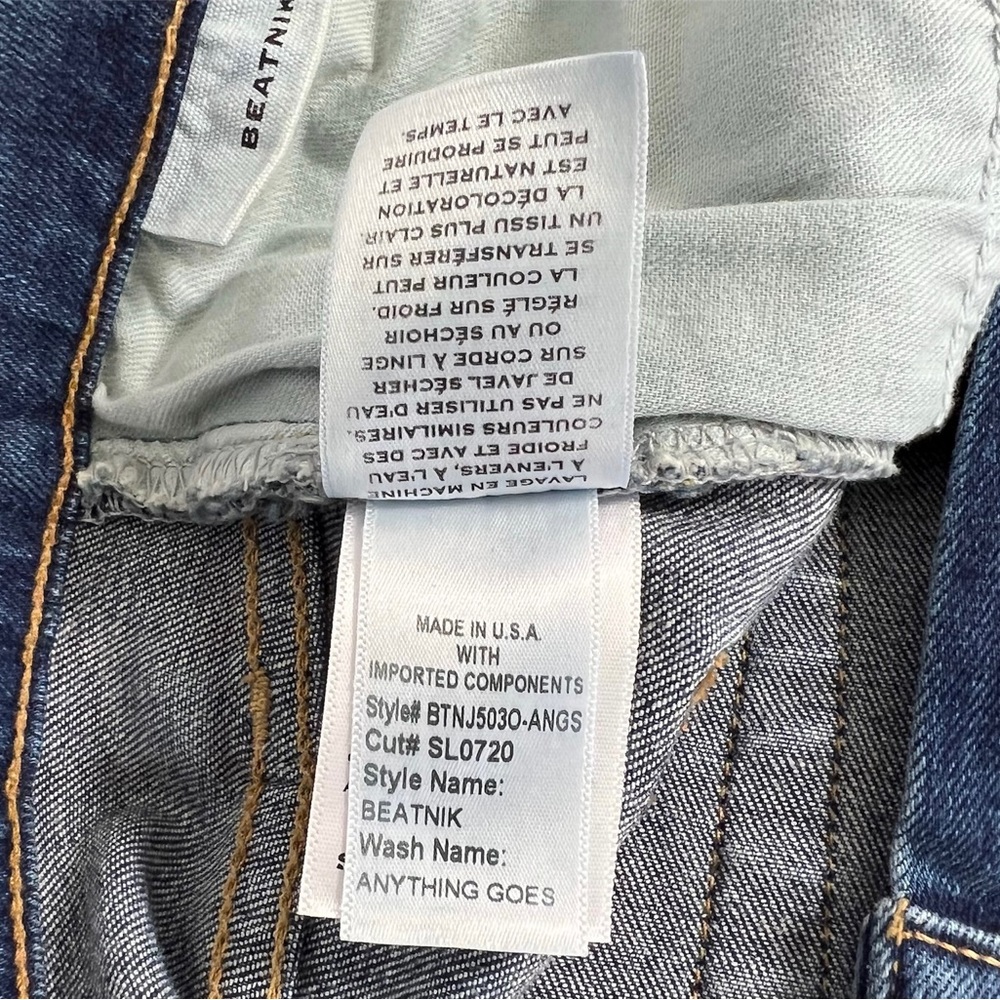 SLVRLAKE Beatnik High Rise Slim Skinny Jeans in "Anything Goes" Wash Size 26 NWT - Picture 7 of 10